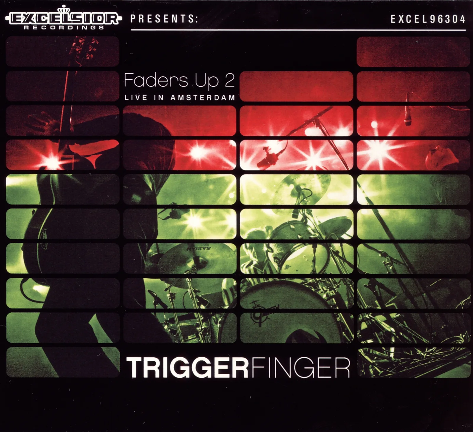 Official album cover art for the release Faders Up 2: Live in Amsterdam by Triggerfinger