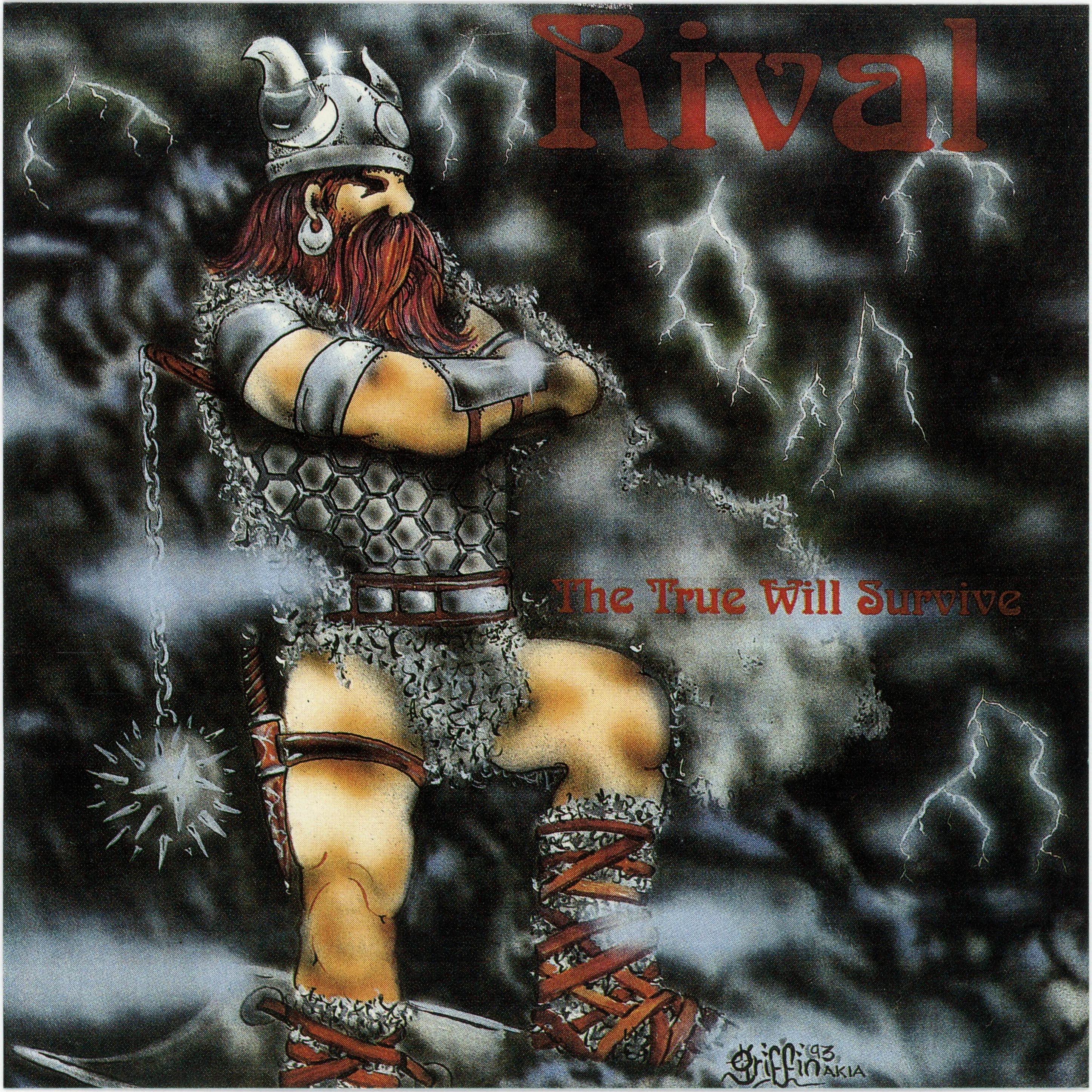 Official album cover art for the release The True Will Survive by Rival