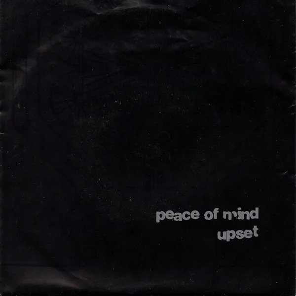 Official album cover art for the release Peace of Mind / Upset by Peace of Mind