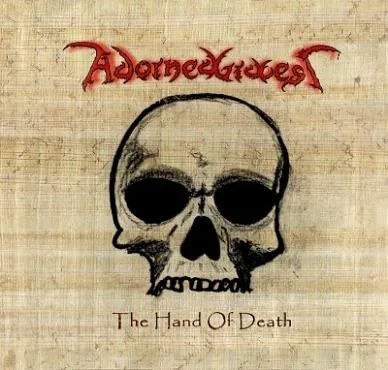 Official album cover art for the release The Hand Of Death by Adorned Graves