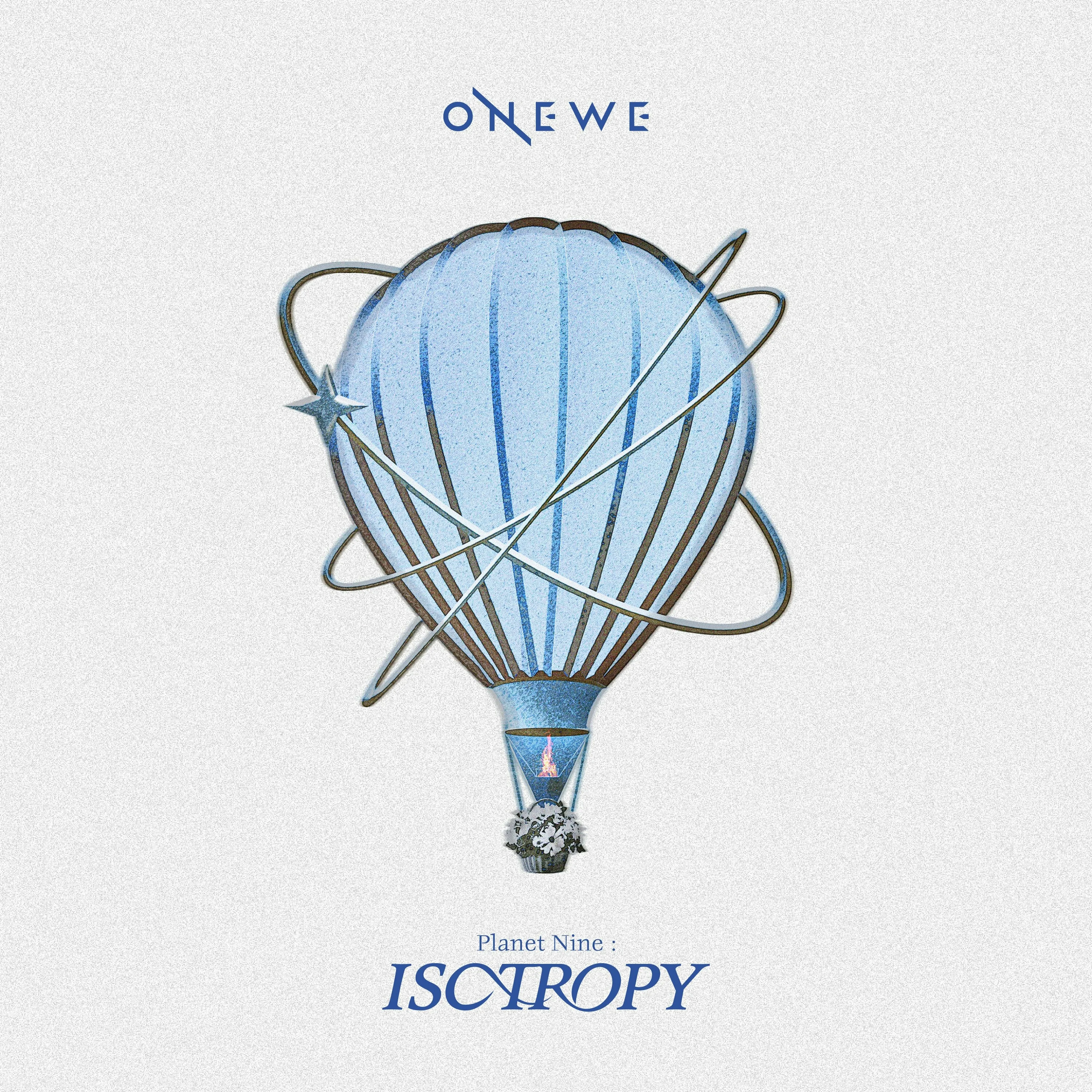 Official album cover art for the release Planet Nine : ISOTROPY by ONEWE