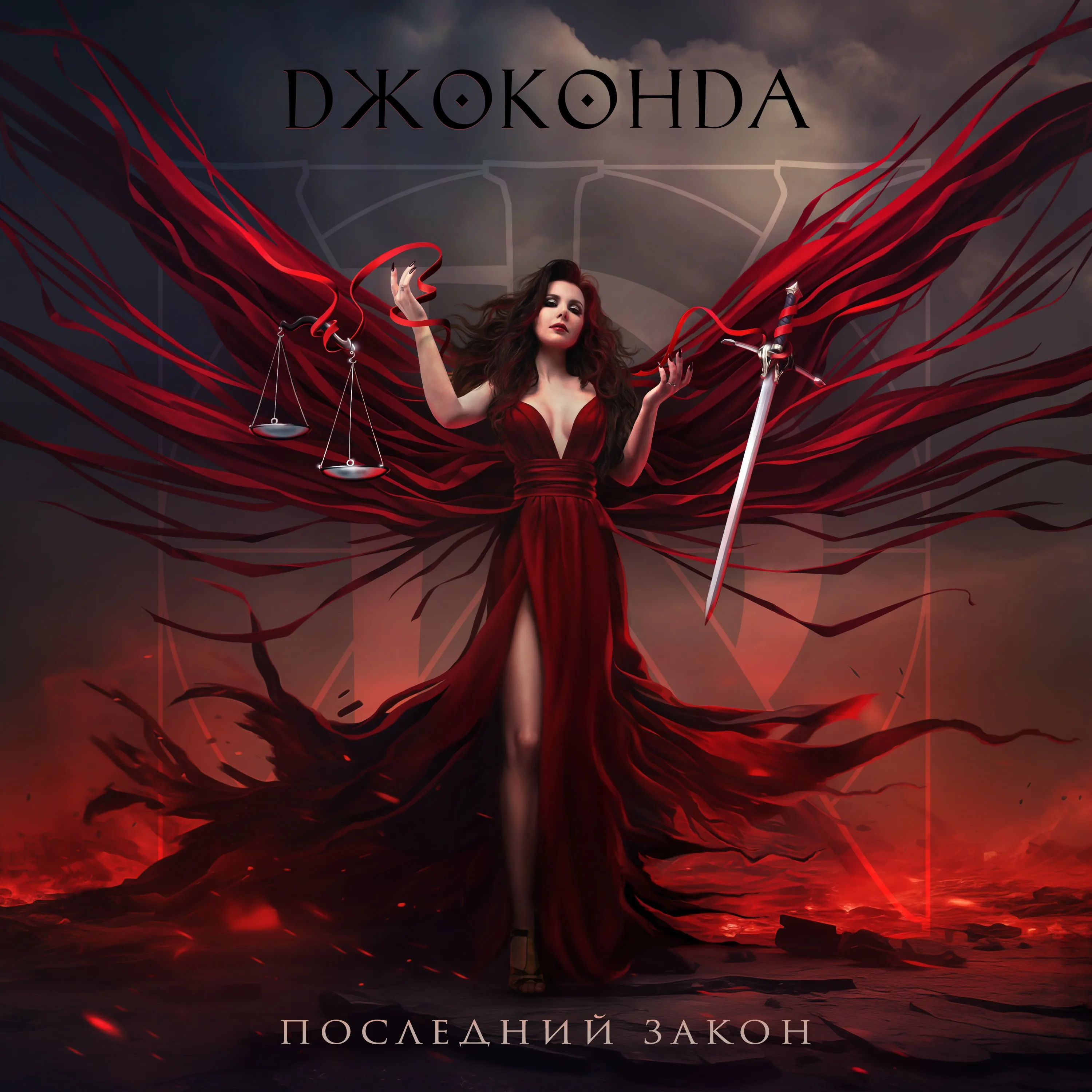Official album cover art for the release Последний закон by Джоконда