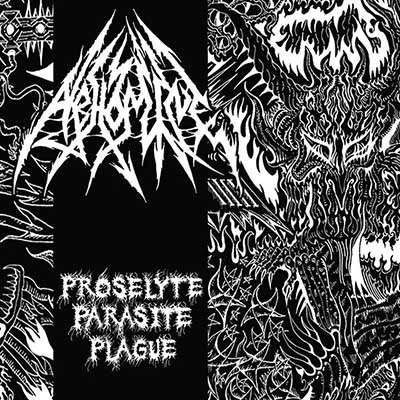 Official album cover art for the release Proselyte Parasite Plague by Abhomine