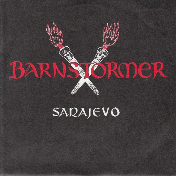 Official album cover art for the release Sarajevo by Attila the Stockbroker's Barnstormer