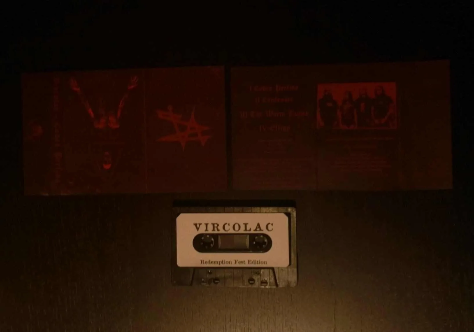 Official album cover art for the release Codex Perfida by Vircolac