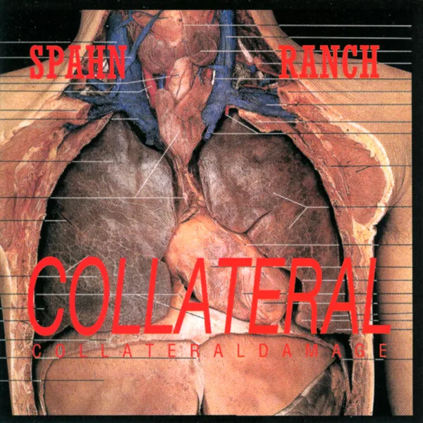Official album cover art for the release Collateral Damage by Spahn Ranch