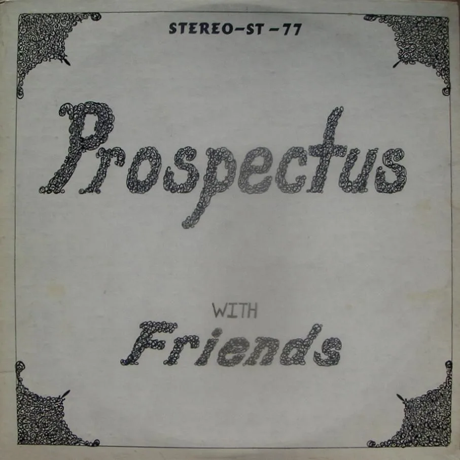 Official album cover art for the release With Friends by Prospectus
