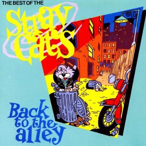 Double Talkin’ Baby song track artwork featured on the album Back to the Alley: The Best of The Stray Cats by Stray Cats