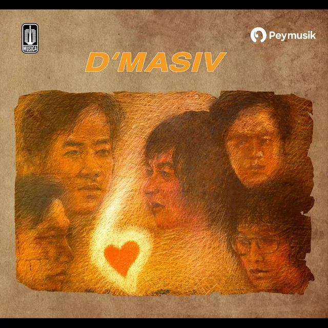 Official album cover art for the release Love by d’Masiv