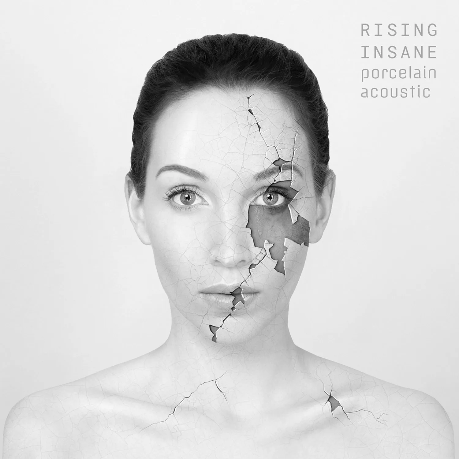 Official album cover art for the release Porcelain Acoustic by Rising Insane