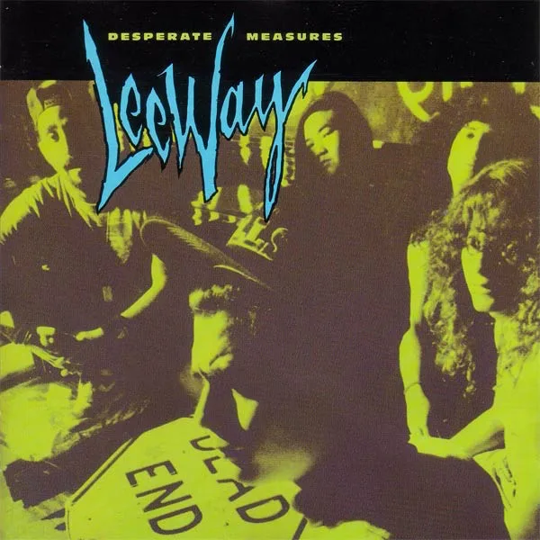 Official album cover art for the release Desperate Measures by Leeway