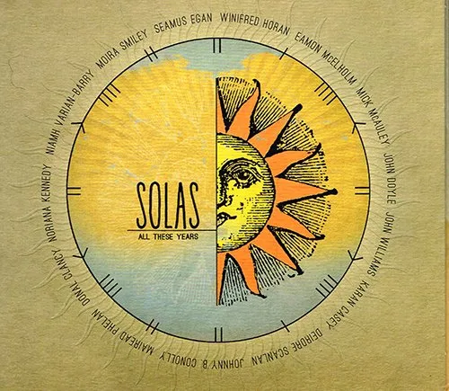 Official album cover art for the release All These Years by Solas
