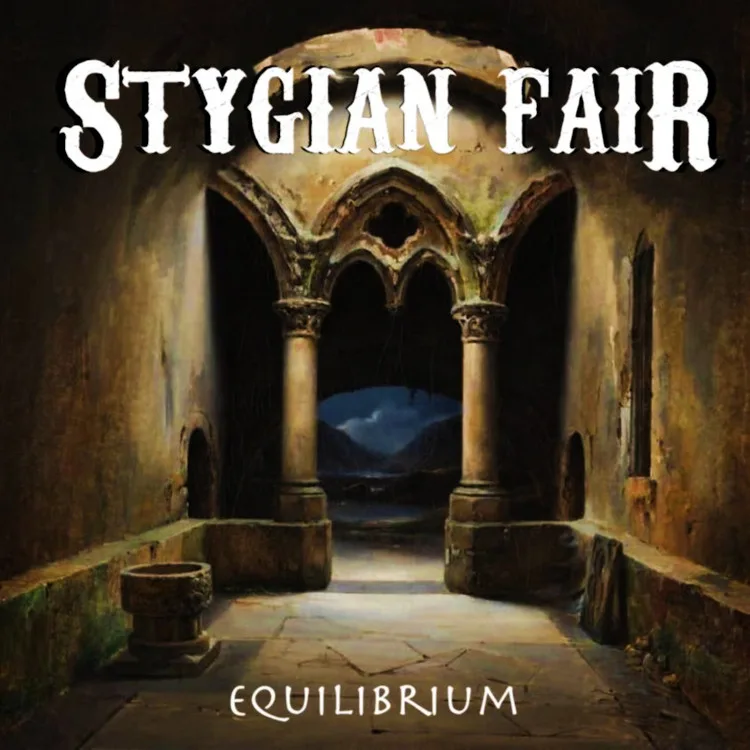 Official album cover art for the release Equilibrium by Stygian Fair