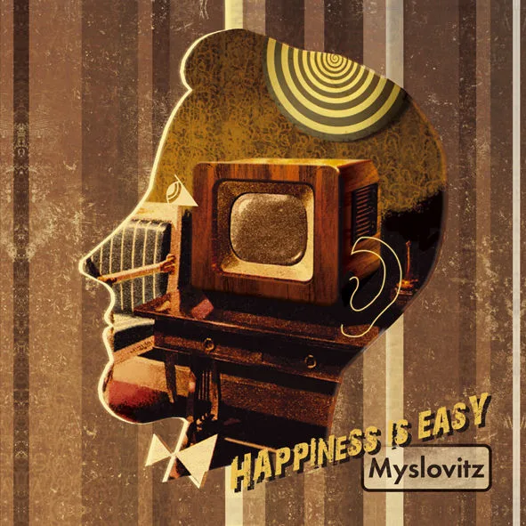 Official album cover art for the release Happiness Is Easy by Myslovitz