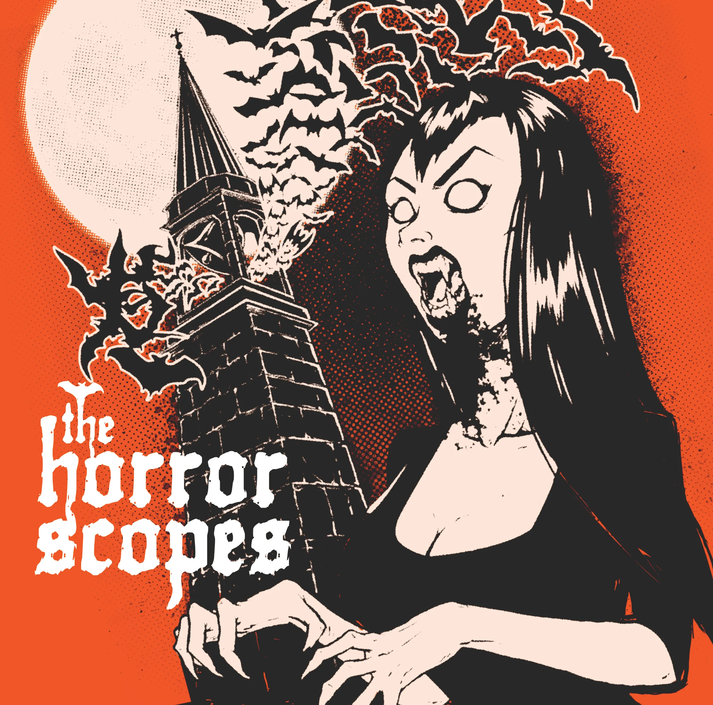 Official album cover art for the release The Horrorscopes by The Horrorscopes