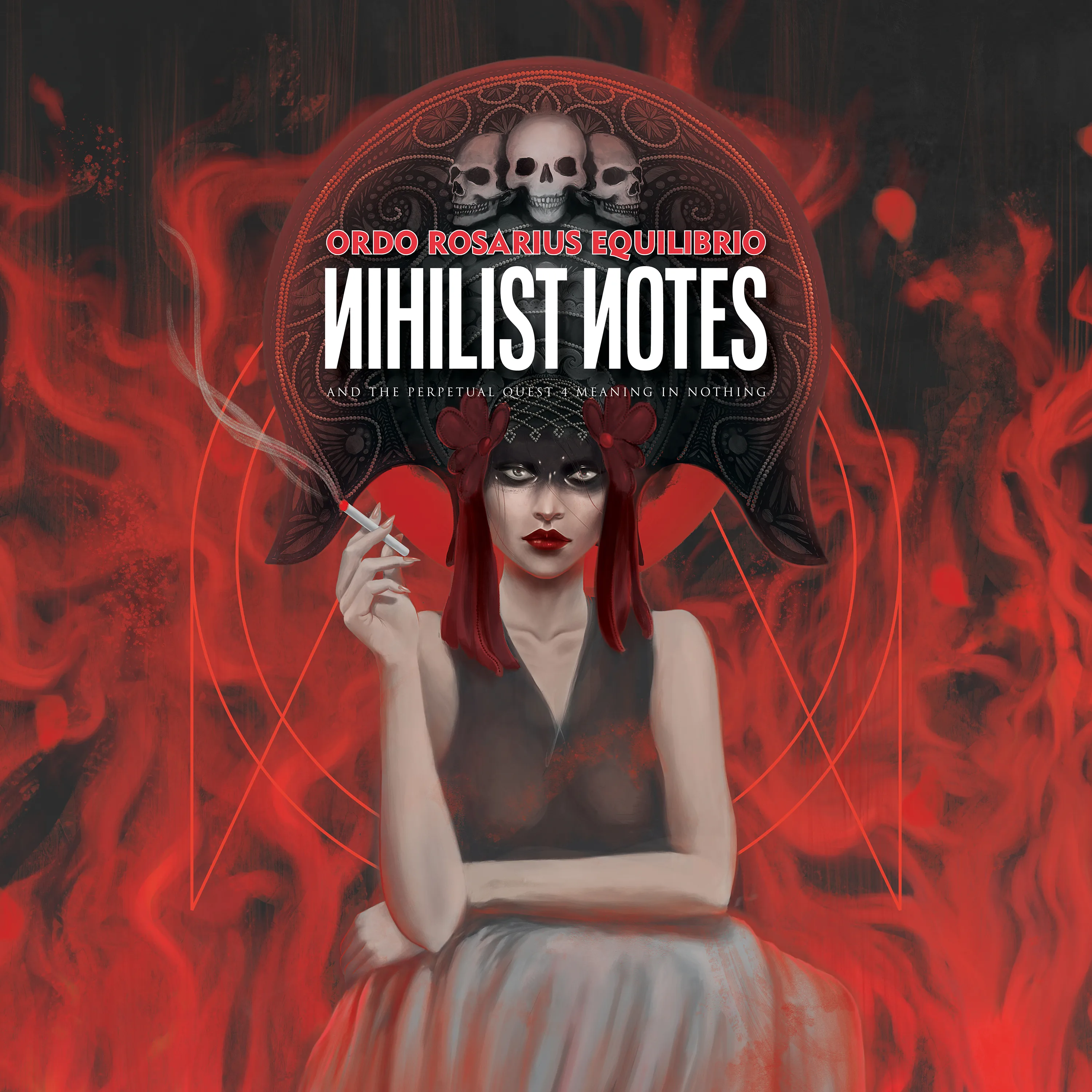 Official album cover art for the release Nihilist Notes [And the perpetual Quest 4 Meaning in Nothing] by Ordo Rosarius Equilibrio