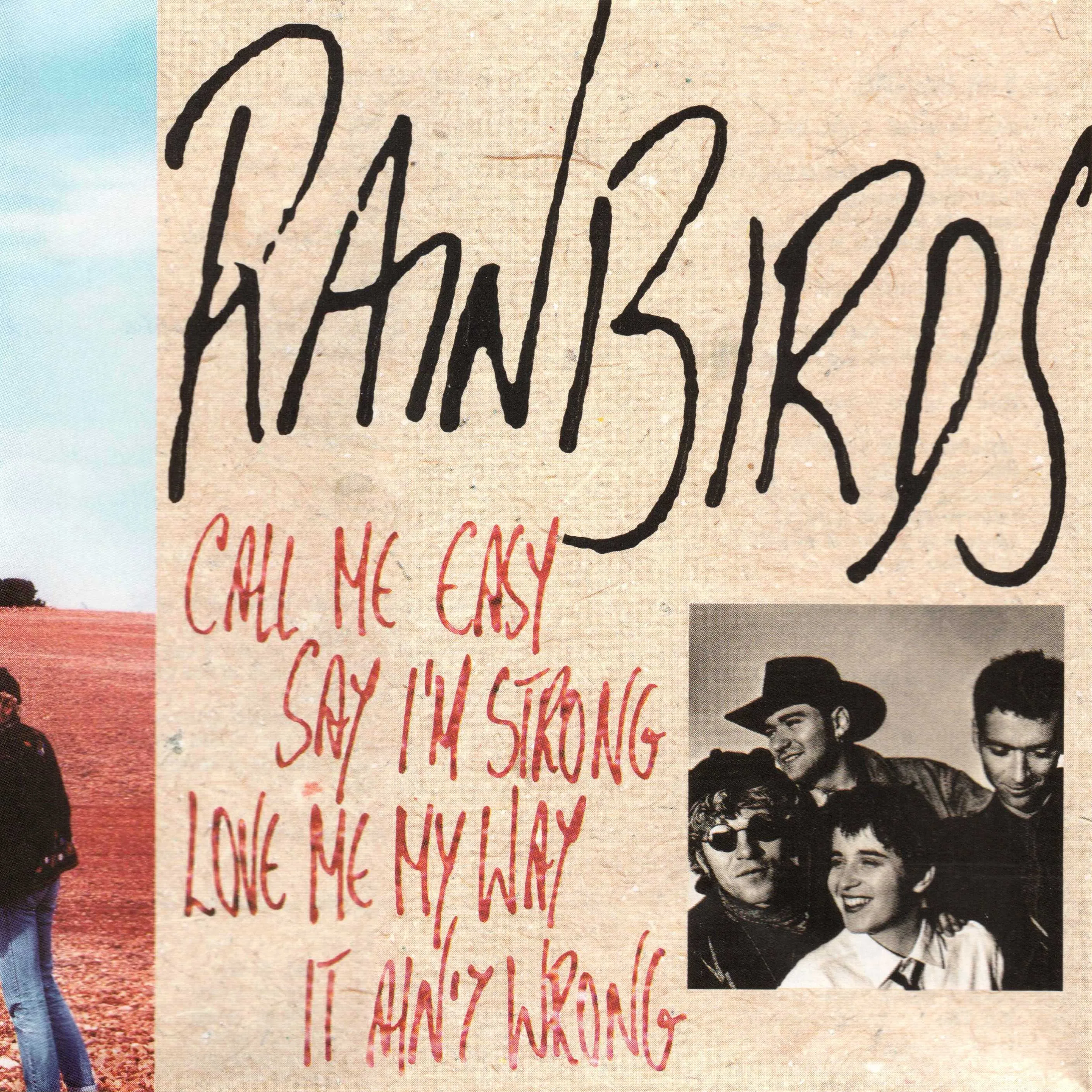 Official album cover art for the release Call Me Easy, Say I’m Strong, Love Me My Way, It Ain’t Wrong by Rainbirds