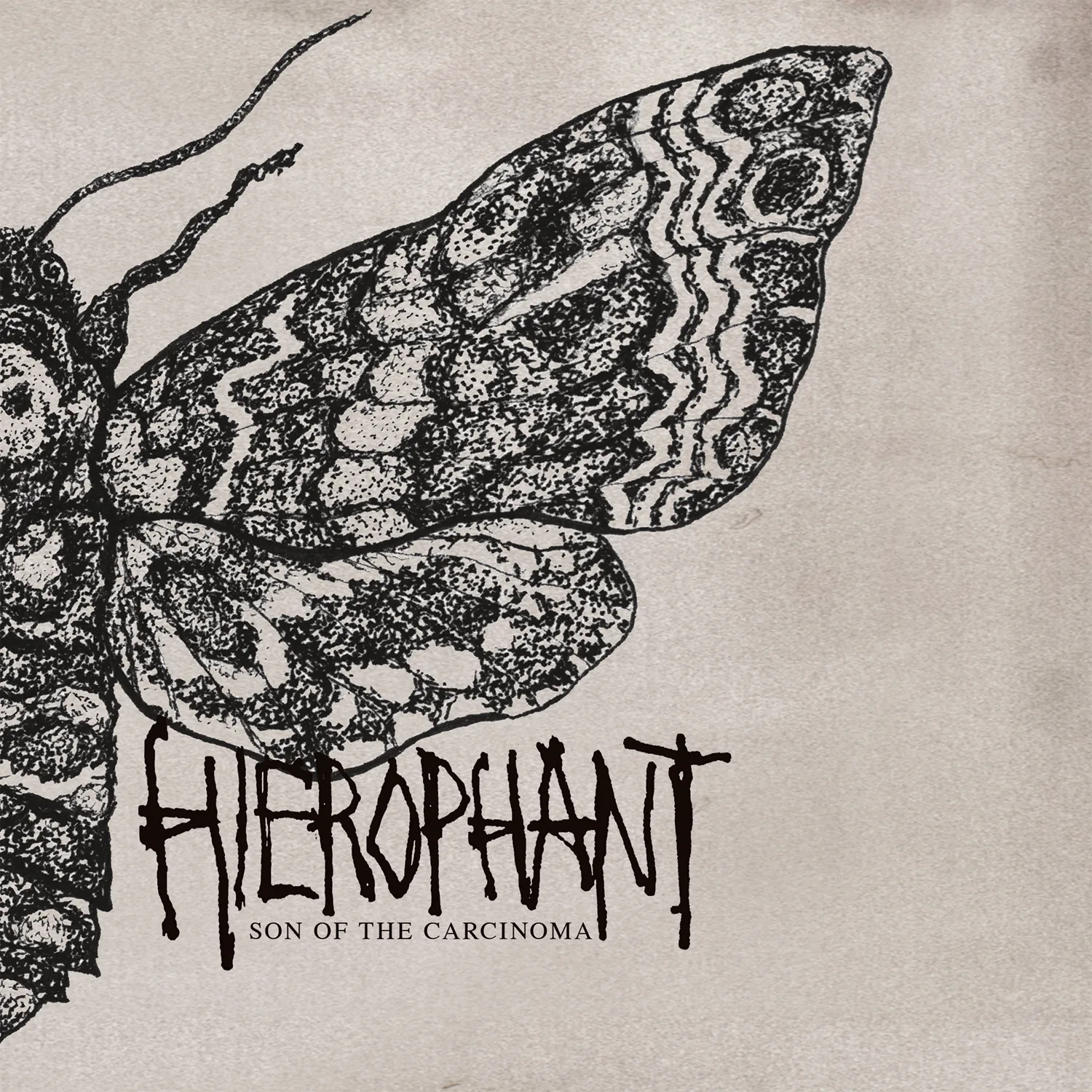 Official album cover art for the release Son Of The Carcinoma by Hierophant
