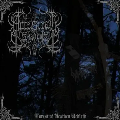 Official album cover art for the release Forest of Heathen Rebirth by Ancestral Shadows