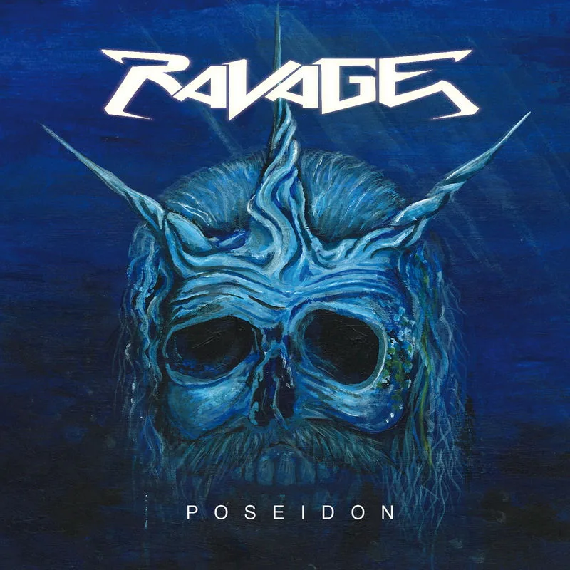 Official album cover art for the release Poseidon by Ravage