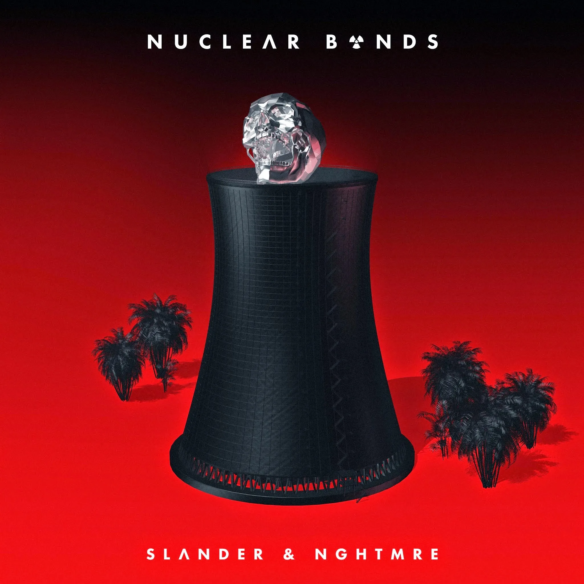 Official album cover art for the release NUCLEAR BONDS by SLANDER