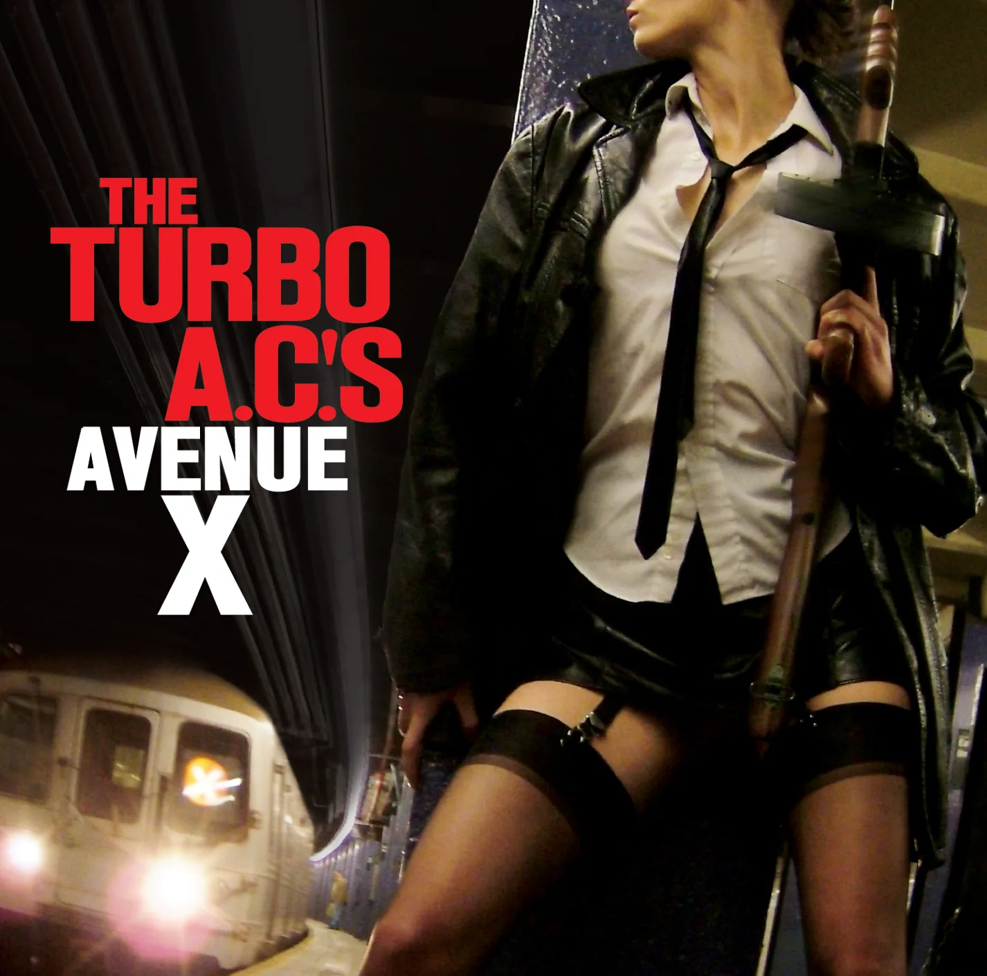 Official album cover art for the release Avenue X by The Turbo A.C.’s