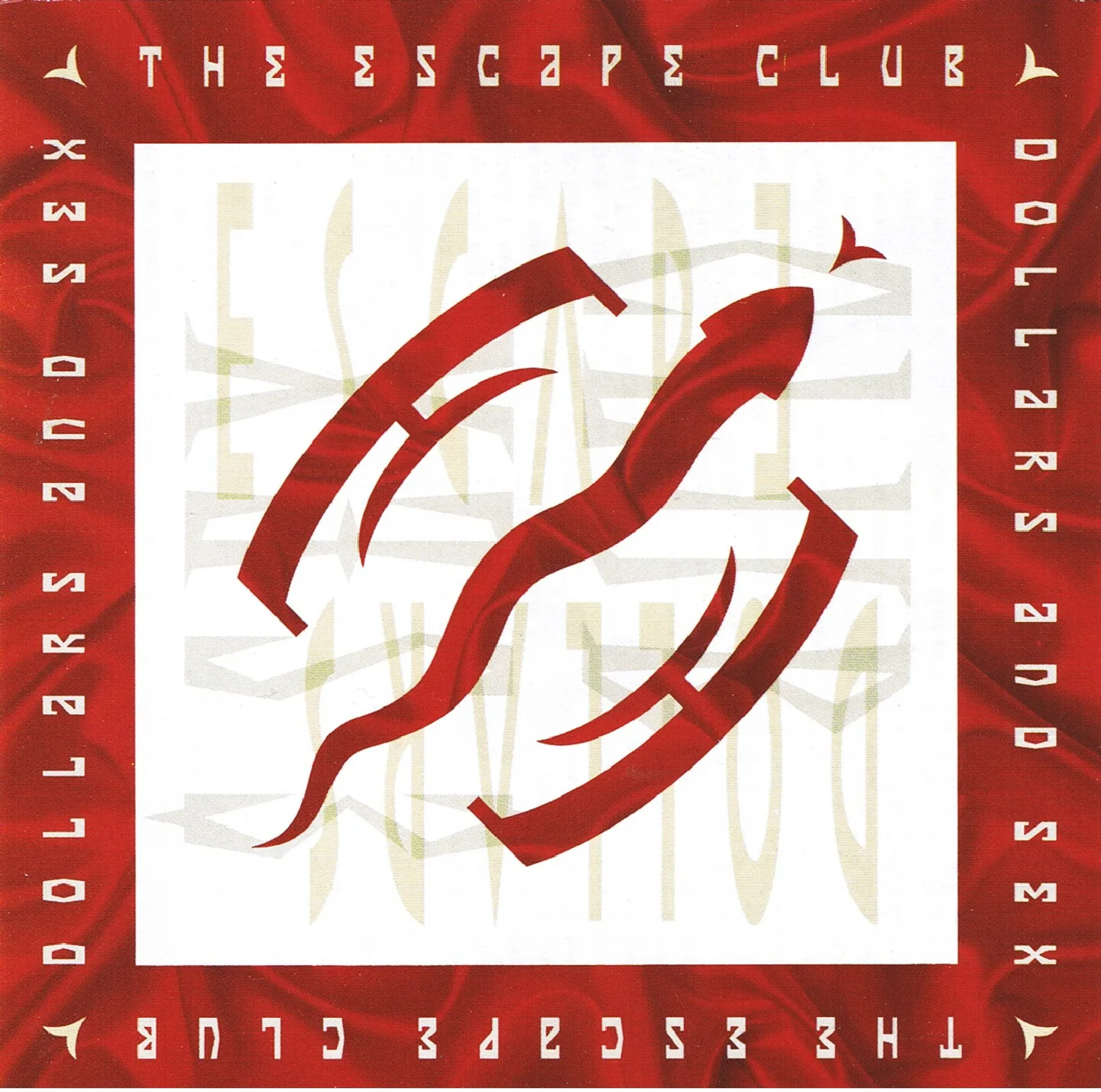 Official album cover art for the release Dollars and Sex by The Escape Club