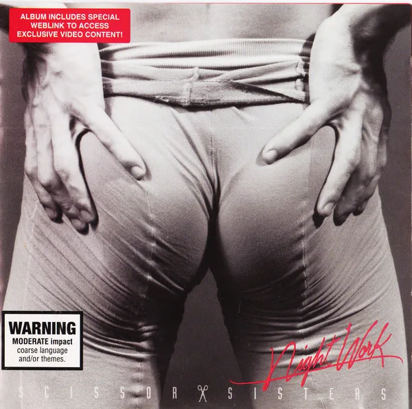 Official album cover art for the release Night Work by Scissor Sisters
