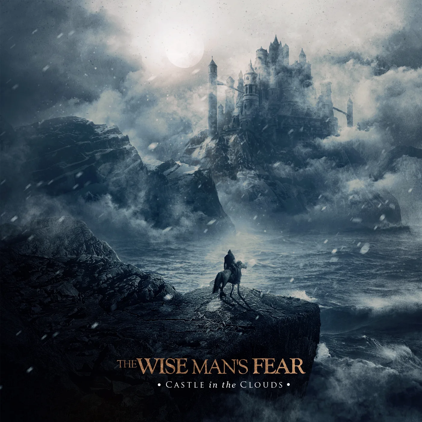Official album cover art for the release Castle in the Clouds by The Wise Man’s Fear