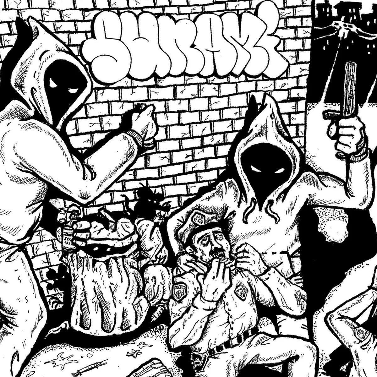 Official album cover art for the release SUNAMI by SUNAMI