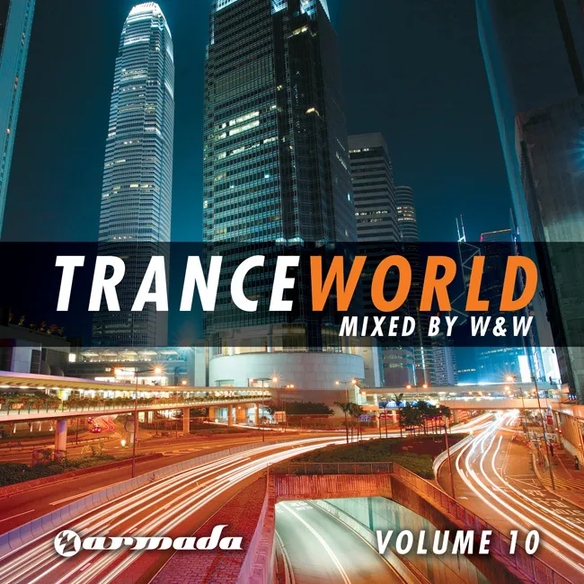 Official album cover art for the release Trance World, Volume 10 by W&W