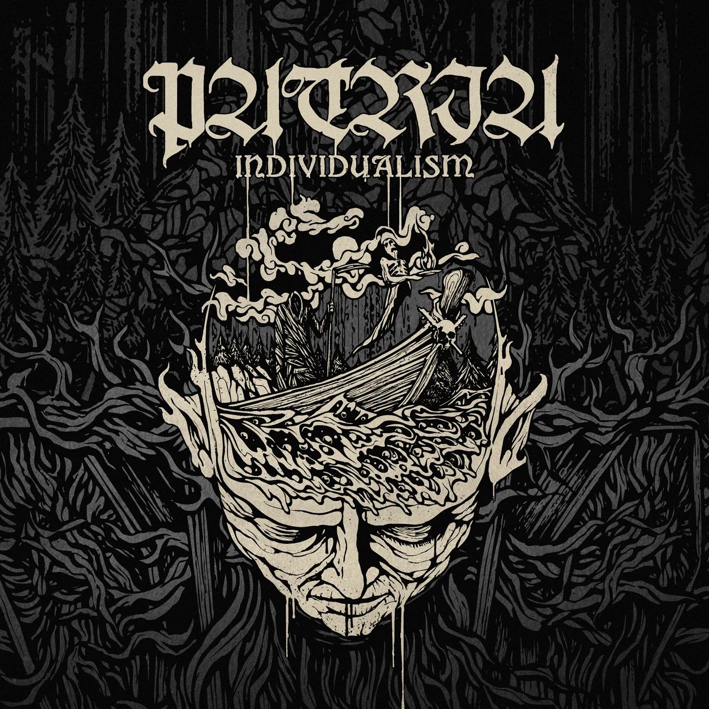 Official album cover art for the release Individualism by Patria