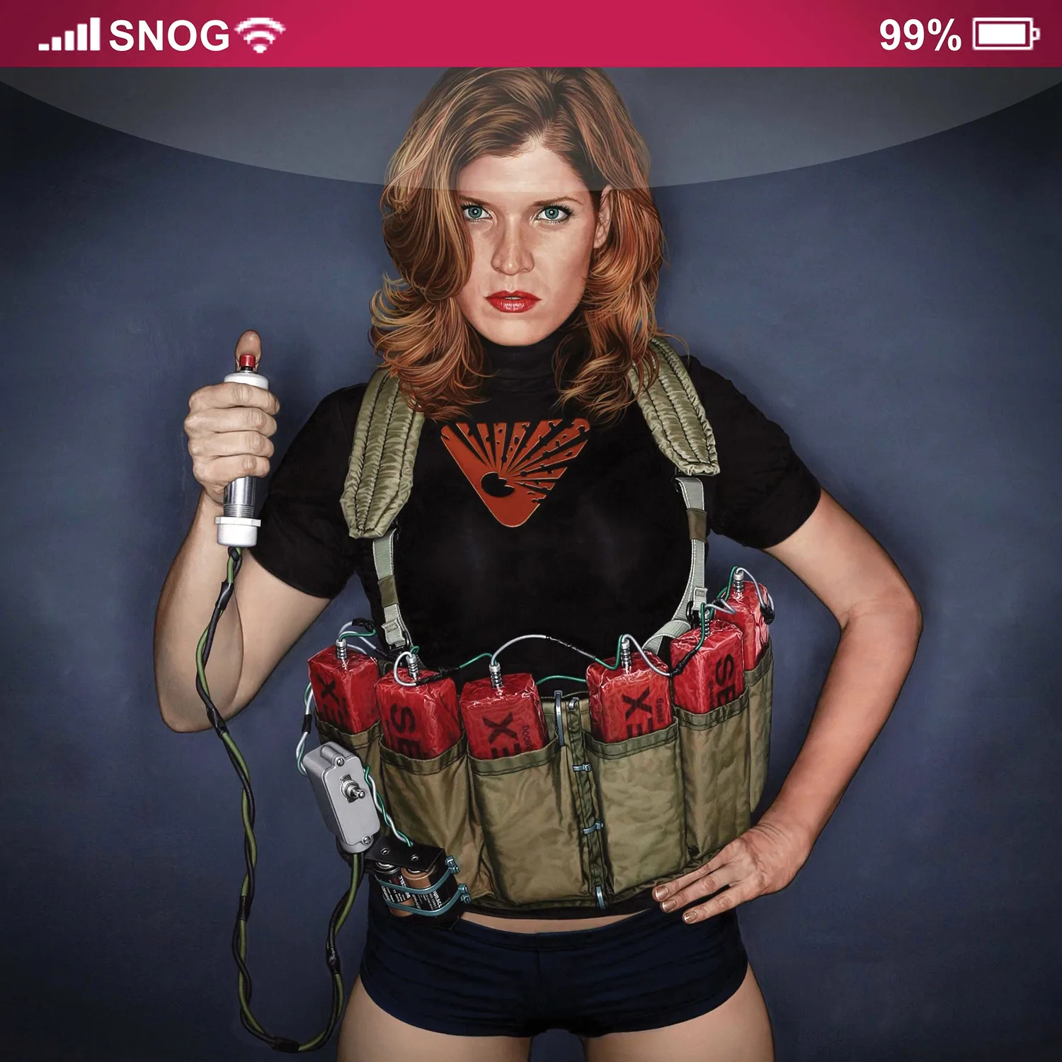 Official album cover art for the release Babes in Consumerland by Snog