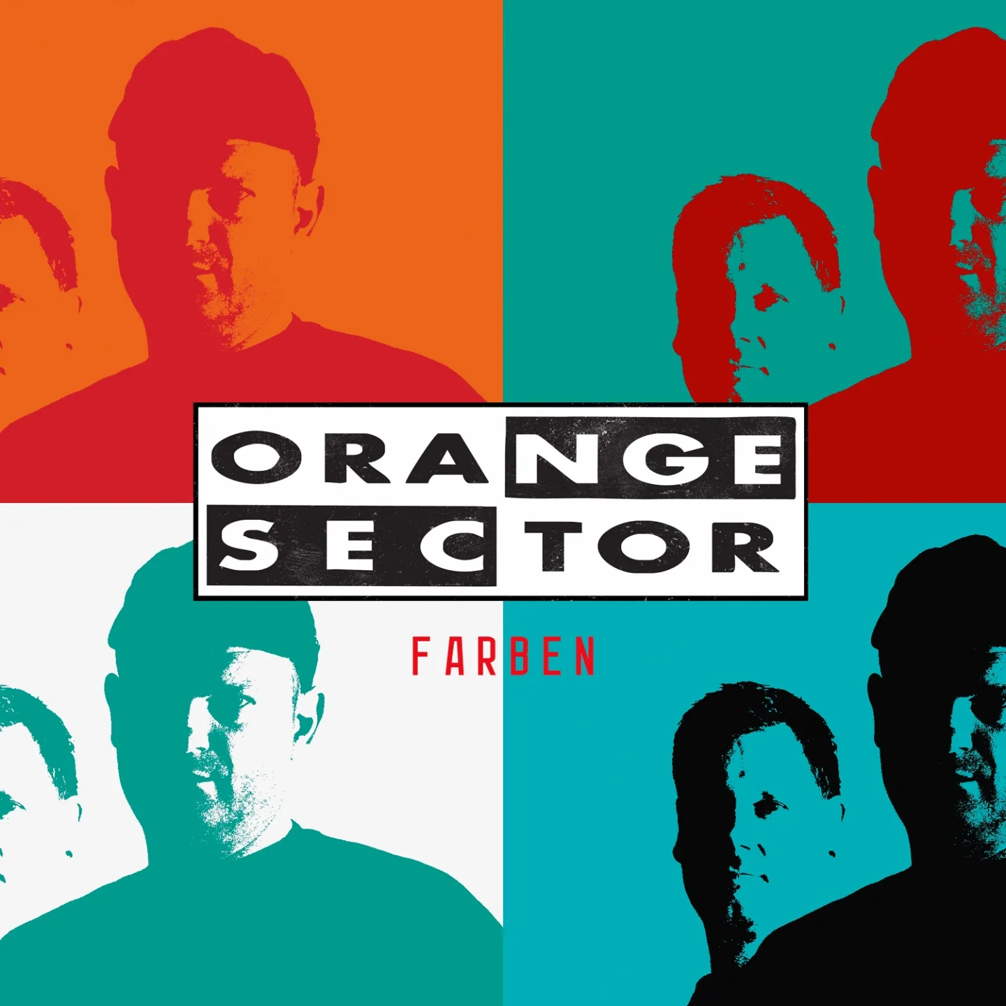Official album cover artwork for Farben by Orange Sector