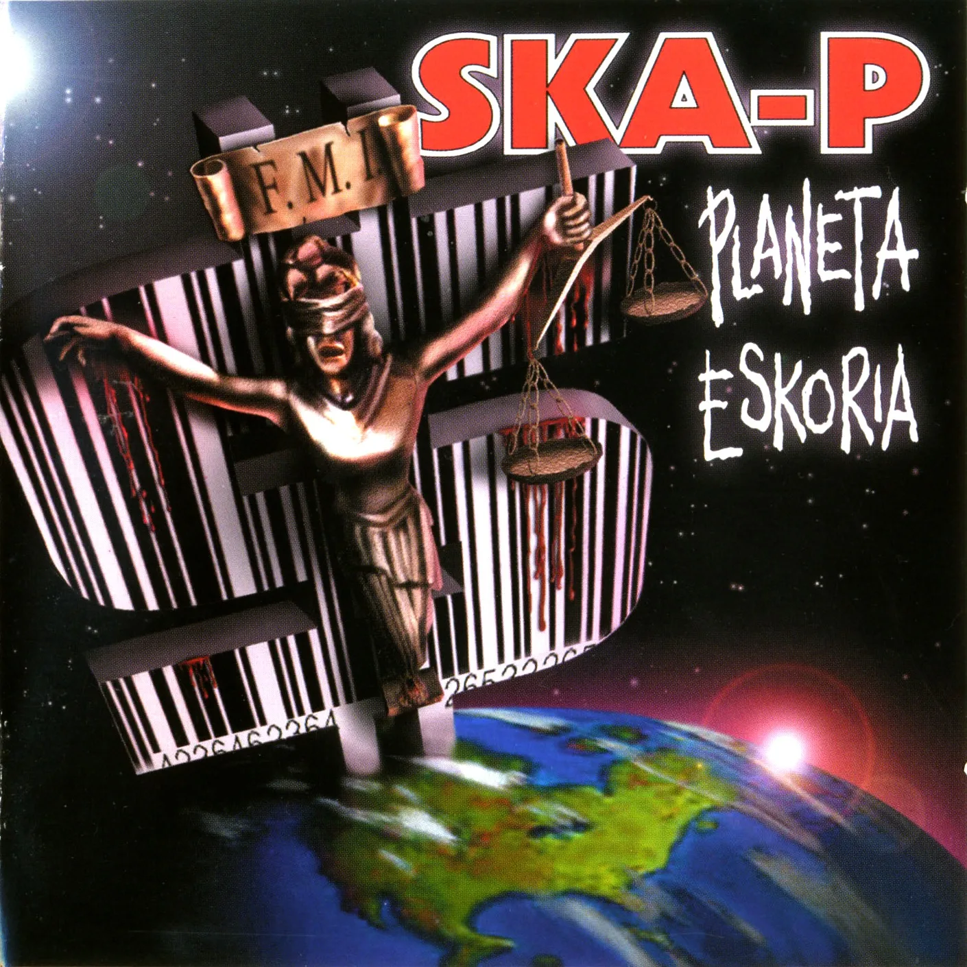 Official album cover art for the release Planeta Eskoria by Ska-P