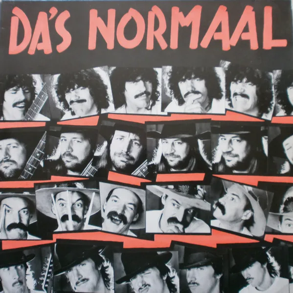 Official album cover art for the release Da’s Normaal by Normaal