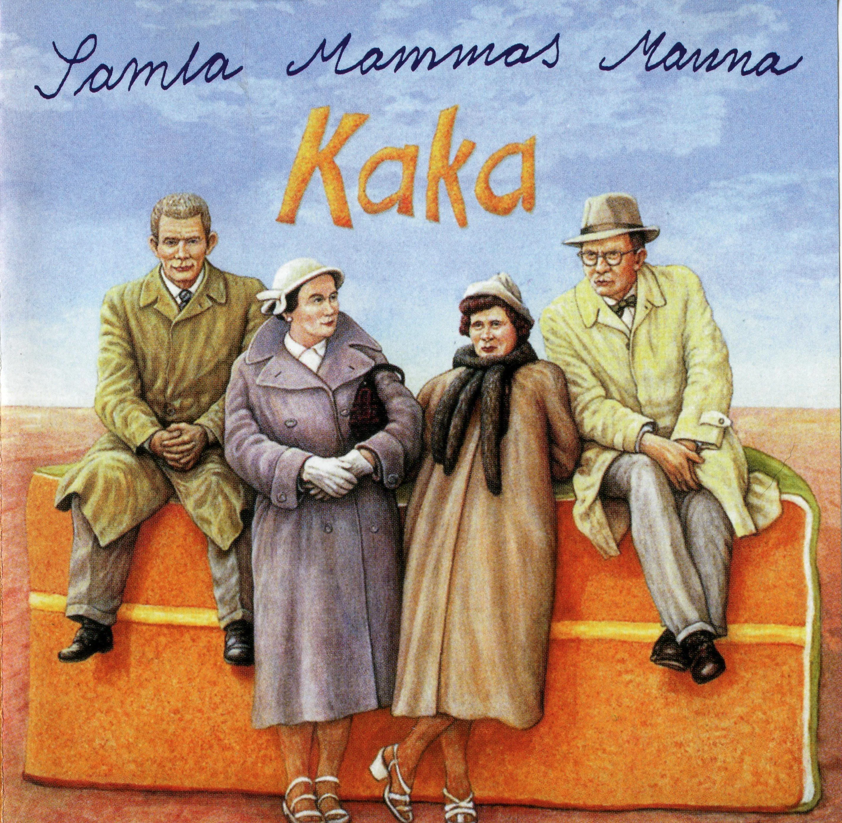 Official album cover art for the release Kaka by Samla Mammas Manna