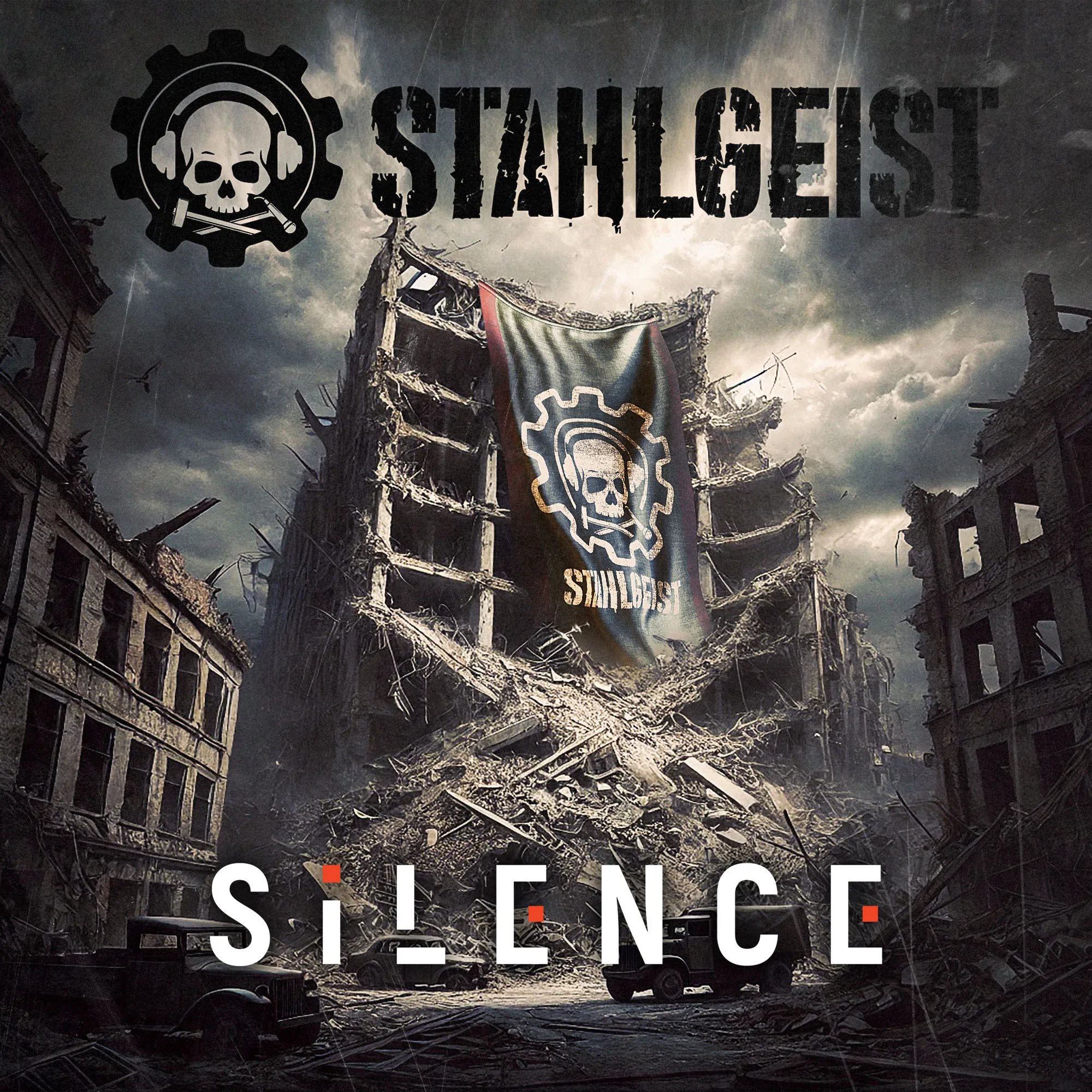 Official album cover art for the release Silence by Stahlgeist