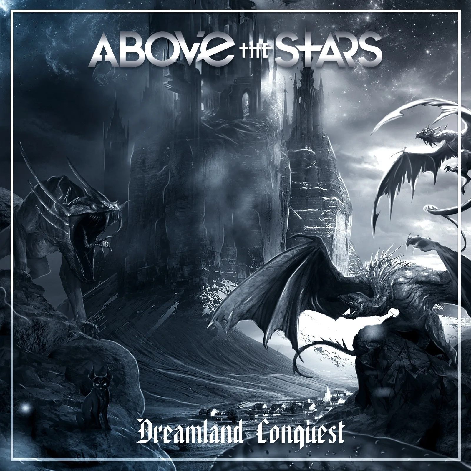 Official album cover art for the release Dreamland Conquest by Above the Stars