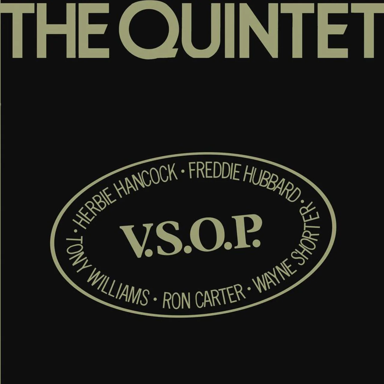 Official album cover art for the release The Quintet by V.S.O.P.