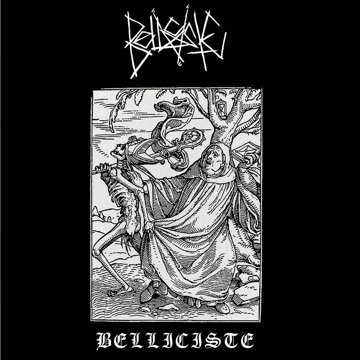 Official album cover art for the release Belliciste by Belliciste