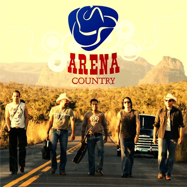 Official album cover art for the release Perto de mim by Arena Country