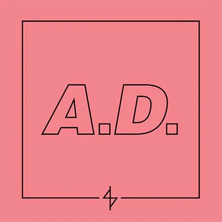 Official album cover art for the release A.D. by Angel Du$t