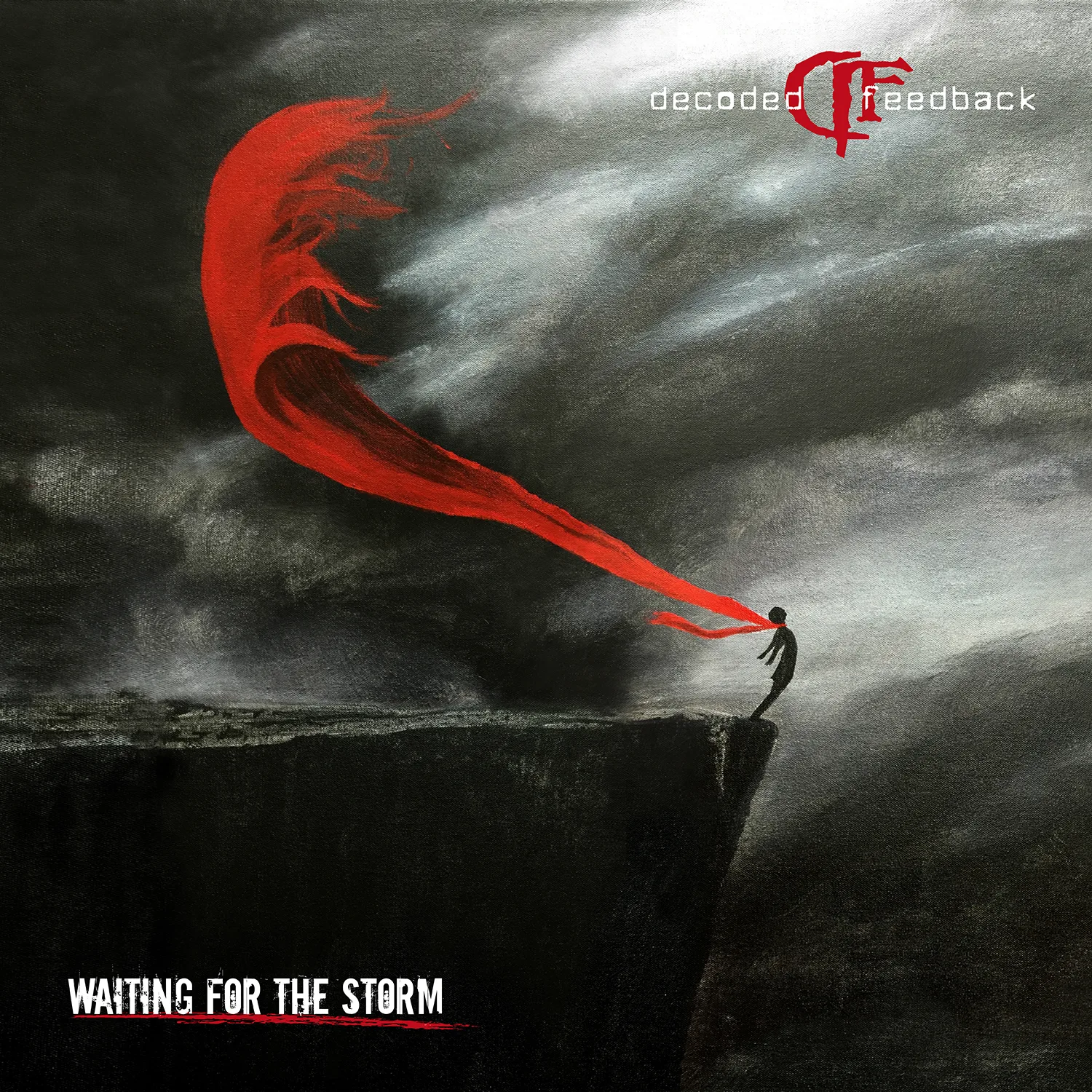 Official album cover artwork for Waiting for the Storm by Decoded Feedback