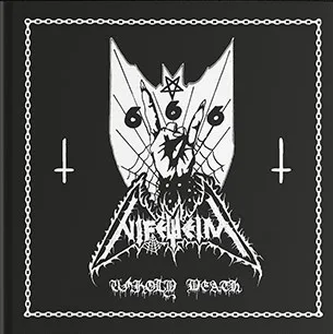 Official album cover art for the release Unholy Death by Nifelheim