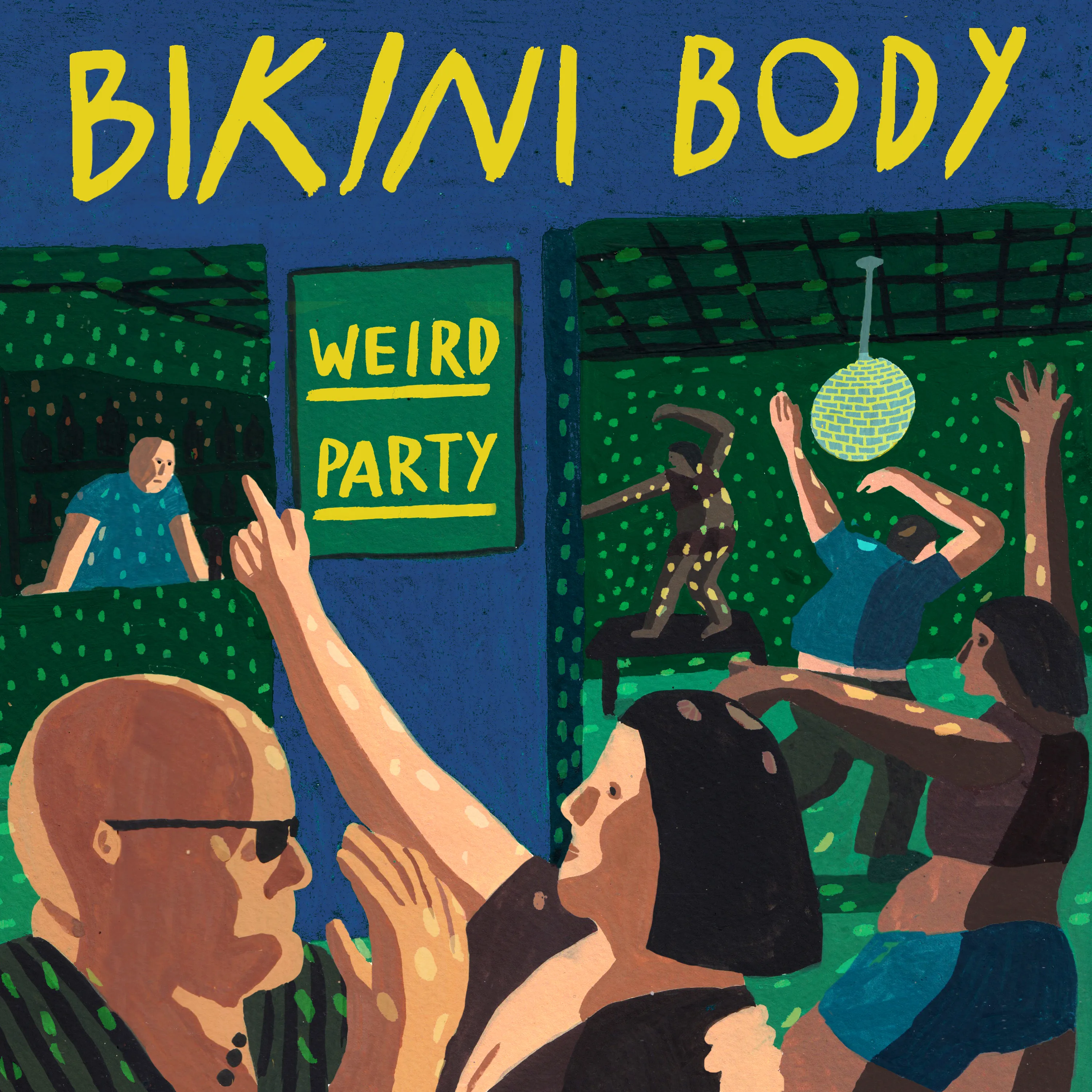Official album cover art for the release Weird Party by Bikini Body