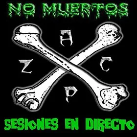 Official album cover art for the release Sesiones en directo by No muertos