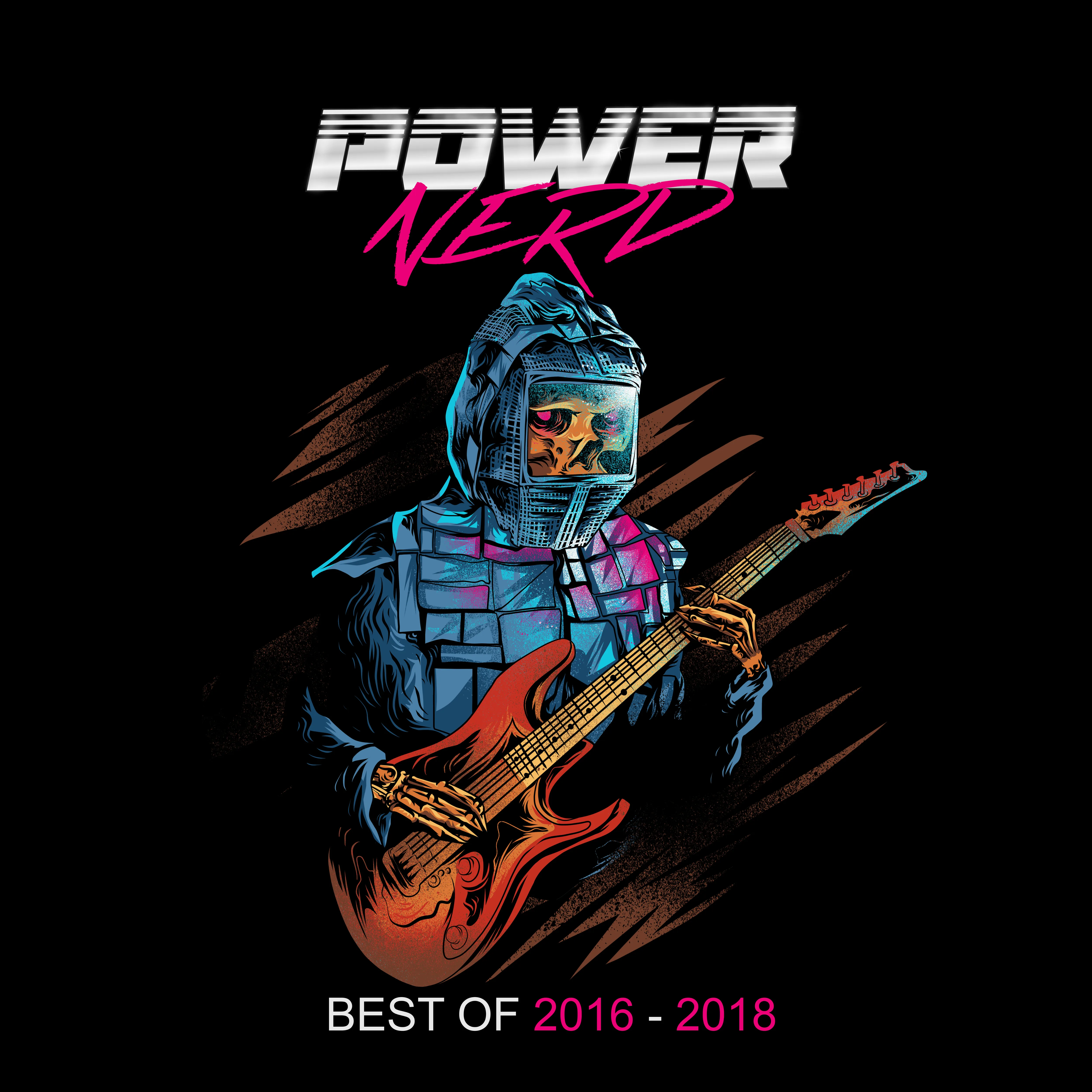 Official album cover art for the release Best of 2016 - 2018 by Powernerd