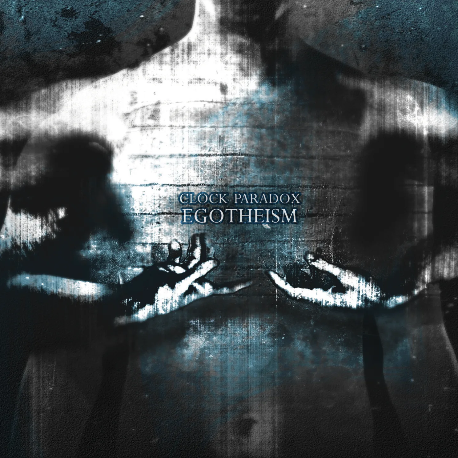Official album cover art for the release Egotheism by Clock Paradox