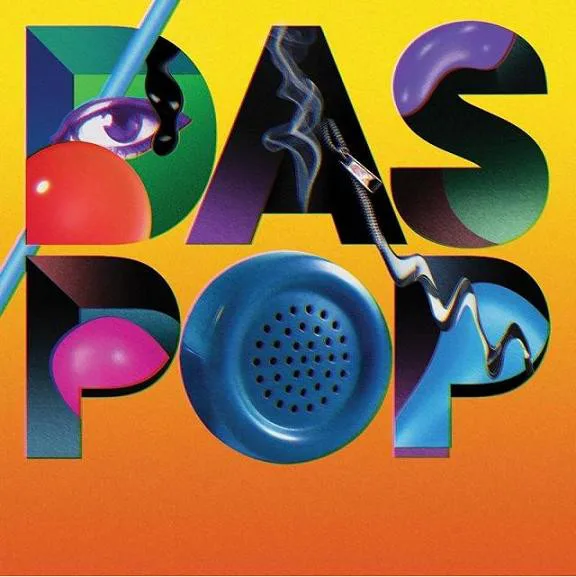 Official album cover art for the release Das Pop by Das Pop